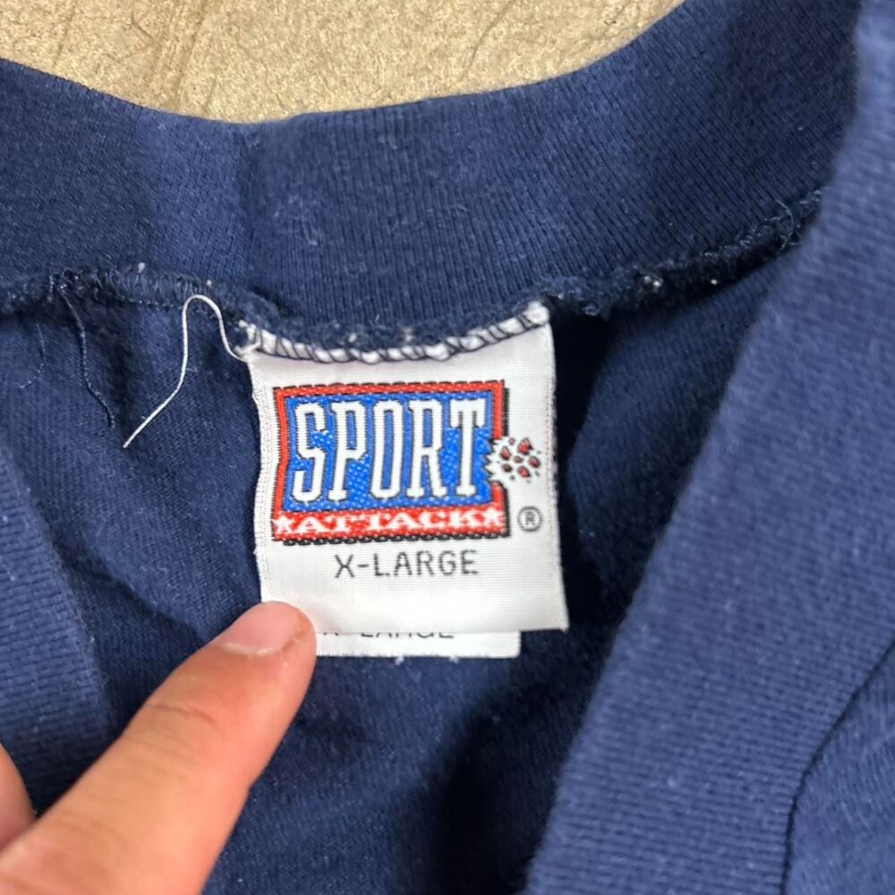 Vintage Denver Broncos NFL Football Jersey Shirt with blue/orange horse head - Picture 6 of 7